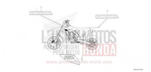 MARK (CRF450R/RX) CRF450RR de 2024